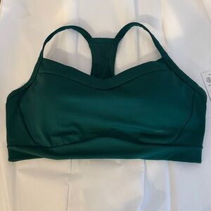 Athleta Vital Sports Bra Medium   Pine 
 D-DD Cups  Size Small